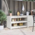 vidaXL Buitenkeuken kast wit 106x55x64 cm massief grenenhout, Huis en Inrichting, Verzenden, Nieuw