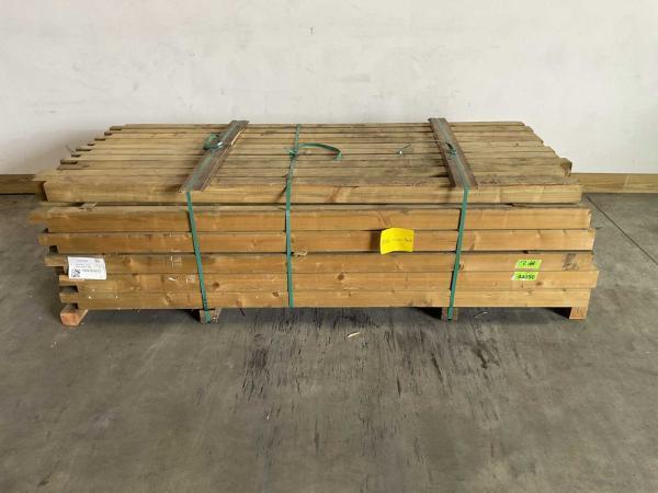 Veiling - 4x Deurelement geïmpregneerd 227x9x9 cm, Doe-het-zelf en Bouw, Hout en Planken, Nieuw