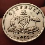 Australië. George V - George VI. Florin-Shilling-Six