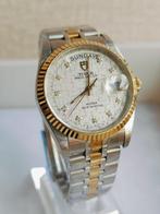 Tudor - Prince Date Day - 76213 Sliver Linen Diamond Dial -
