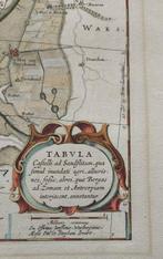 Nederland - Kaart van de regio Brabant / Antwerpen (België &, Boeken, Atlassen en Landkaarten, Nieuw