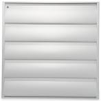 Overdrukrooster opbouw (BxH) 528 x 528mm, Doe-het-zelf en Bouw, Verzenden, Nieuw