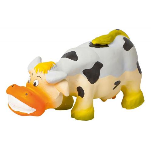 Latexfiguur koe, 17 cm - kerbl, Dieren en Toebehoren, Honden-accessoires, Nieuw