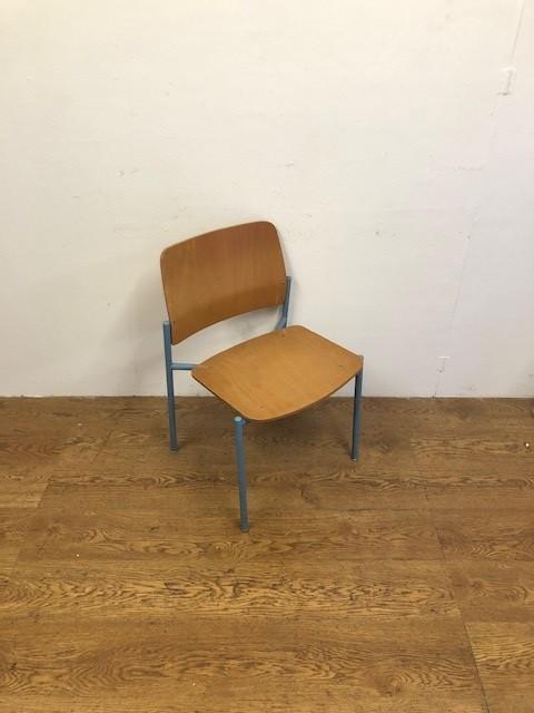 Gebruikte Schoolstoel - S3835- Vintage/Café, Huis en Inrichting, Stoelen, Ophalen