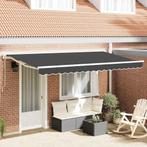 vidaXL Inklapbare Luifel Antraciet 350 x 200 cm Aluminium en, Tuin en Terras, Verzenden, Nieuw