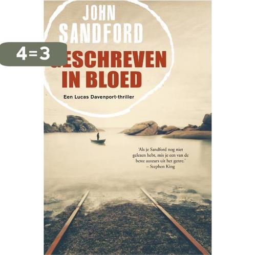 Geschreven in bloed / Lucas Davenport / 30 9789400504165, Boeken, Thrillers, Gelezen, Verzenden