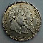 België. Leopold II (1865-1909). 2 Francs 1880 - zeldzame