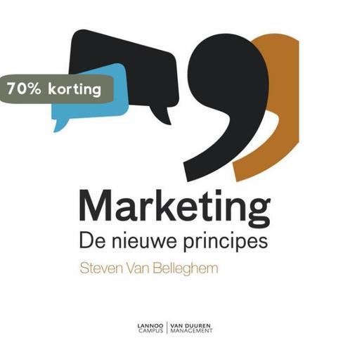 Marketing 9789082033724 Steven van Belleghem, Boeken, Economie, Management en Marketing, Zo goed als nieuw, Verzenden