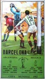 Donat Sauri - MARADONA,Litografía, ARGENTINA-BËLGICA,