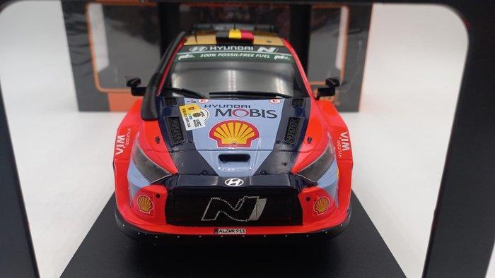 IXO 1:18 - Modelauto - Hyundai i20 Rally1 Hybrid Safari, Hobby en Vrije tijd, Modelauto's | 1:5 tot 1:12