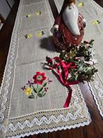 Housse de table (2) - 177 cm - 38 cm - Runner natalizi, Antiquités & Art