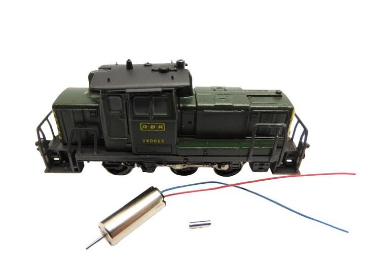 micromotor NRI003 motor ombouwset voor Rivarossi / Atlas, Hobby & Loisirs créatifs, Trains miniatures | Échelle N, Envoi