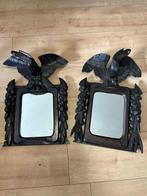 Black Forest mirror with Gorgeous Eagle - Wandspiegel (2) -, Antiek en Kunst