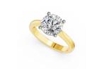 Sans Prix de Réserve - Bague - 14 carats Or jaune - 3.01ct., Handtassen en Accessoires, Ringen, Nieuw