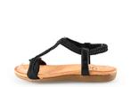 Sub55 Sandalen in maat 36 Zwart | 5% extra korting, Verzenden, Zwart, Sandalen of Muiltjes, Sub55