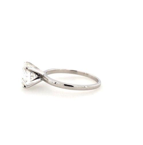 Ring - 18 karaat Witgoud - 2.03ct. tw. Diamant (Lab-grown), Handtassen en Accessoires, Ringen