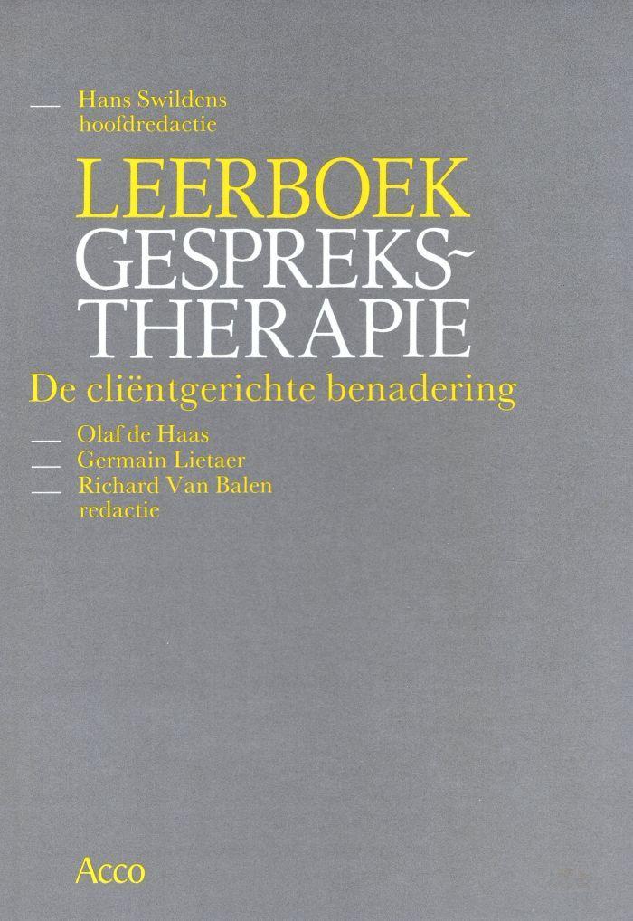 Leerboek gesprekstherapie - Hans Swildens - 9789052560434 -, Livres, Psychologie, Envoi