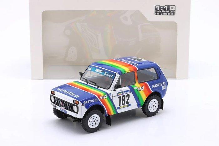 1:18 - Modelauto - Lada Niva Pastis 51 (réplica de rally), Hobby en Vrije tijd, Modelauto's | 1:5 tot 1:12