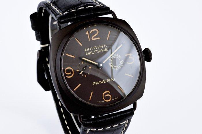 Panerai - Radiomir Marina Militare Composite 8 Day Giorni, Handtassen en Accessoires, Horloges | Heren