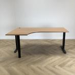 hoekbureau (links) met kabel doorvoer 180x120 cm, beuken -, Huis en Inrichting, Bureaus, Gebruikt, Bureau