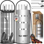 KESSER® Haardaccessoires, 5-delige haardbestek, modern desig, Verzenden, Nieuw
