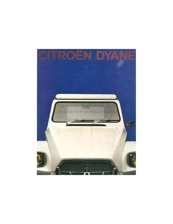 1970 CITROEN DYANE BROCHURE NEDERLANDS, Livres, Autos | Brochures & Magazines