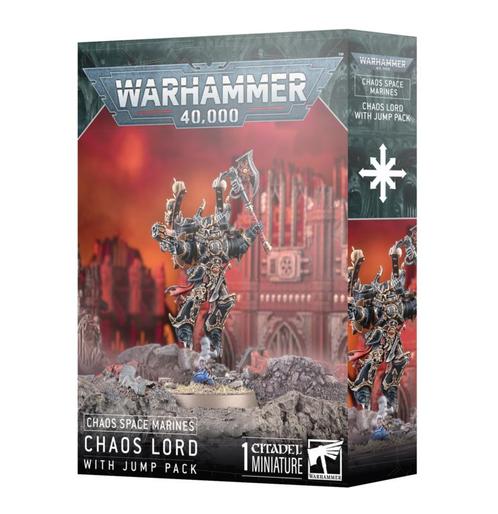 Chaos Space Marines Lord with Jump Pack (Warhammer nieuw), Hobby en Vrije tijd, Wargaming, Ophalen of Verzenden