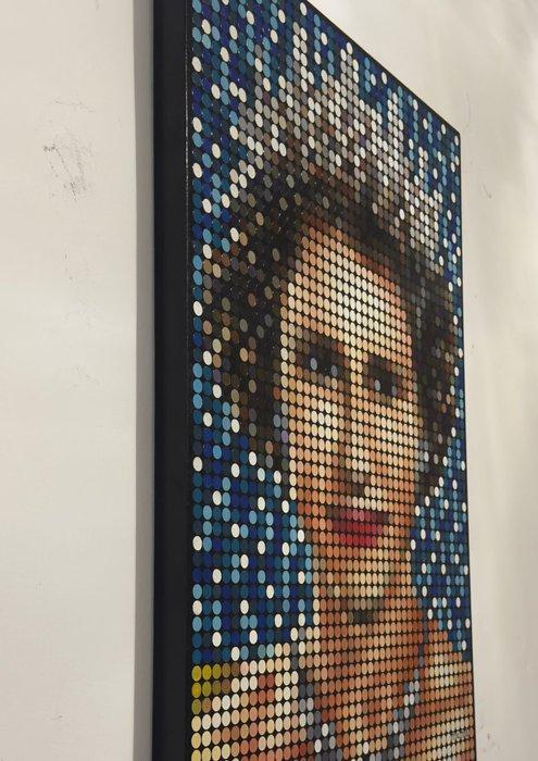 MaMà Dots (1983) - Her Majesty, Lilibet 2.0, Antiek en Kunst, Kunst | Schilderijen | Modern