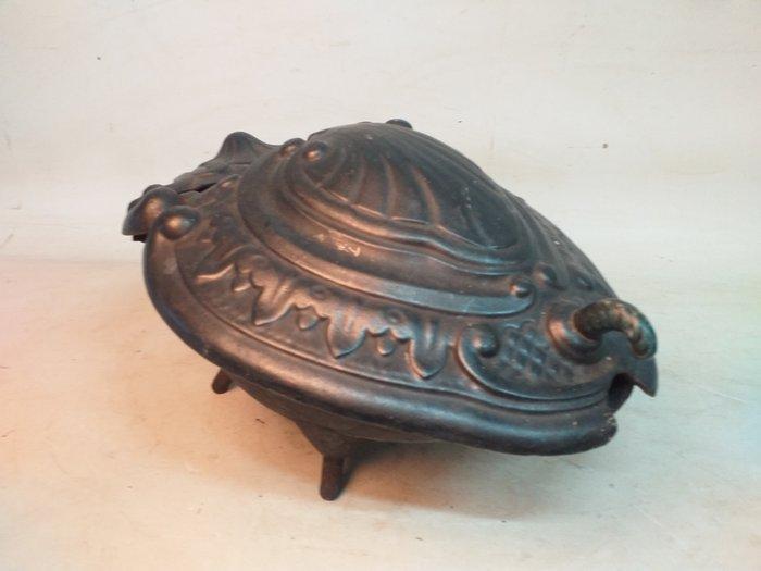 Antiek Schouw - 1850-1900 - Oude kolenbak gietijzer, Antiek en Kunst, Curiosa en Brocante