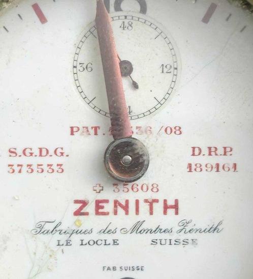 Zenith - Reloj antiguo chronometro pieza coleccion - Unisexe, Antiek en Kunst, Antiek | Wandborden en Tegels