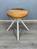 Tabouret - Bois, Métal - Industriel ajustable