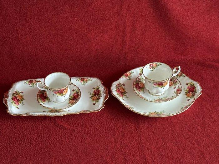 Royal Albert - Service de dîner (6) -  Old Country Roses, Antiquités & Art, Curiosités & Brocante