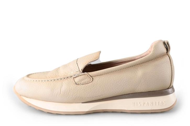 Hispanitas Instappers in maat 40 Beige | 5% korting, Handtassen en Accessoires, Tassen | Damestassen, Beige, Gebruikt, Verzenden