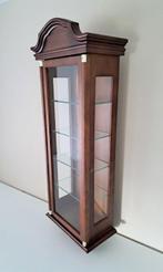 Vitrinekast - Hout, glas - 88 cm hoog, Antiek en Kunst