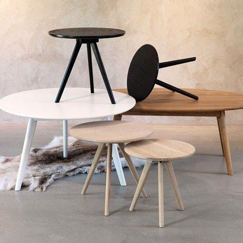 Ovale houten salontafel | Rowico | 130 x 65 cm, Huis en Inrichting, Tafels | Salontafels, 50 tot 75 cm, Ovaal, Nieuw, Overige houtsoorten