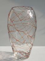 Nason Murano - Carlo Nason - Vaas - Glas met netpatroon