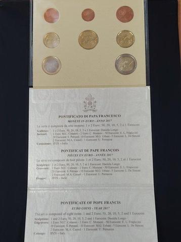 Vaticaan. Year Set (BU) 2017 (Zonder Minimumprijs) beschikbaar voor biedingen