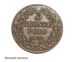 Koninkrijk Polen. 3 Grosze 1831 November Uprising