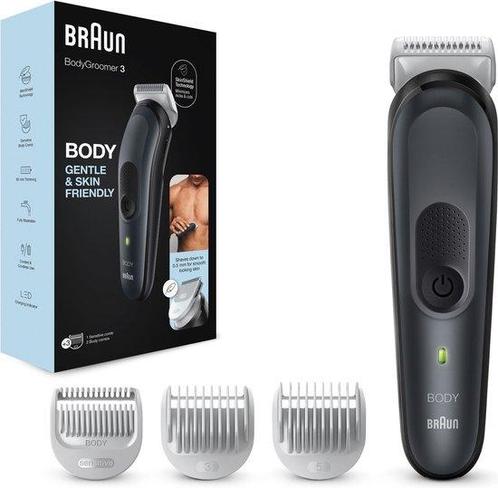 Braun Bodygroomer - BG3350 lichaamsverzorger scheerapparaat, Handtassen en Accessoires, Uiterlijk | Haarverzorging, Nieuw, Verzenden