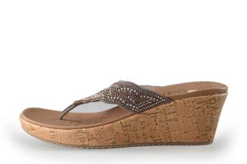 Skechers Sleehakken in maat 37 Bruin | 5% extra korting, Skechers, Bruin, Verzenden, Schoenen met hoge hakken