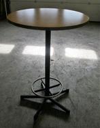 Statafel, RVS Statafel, Statafel hoog, laag - Bø80 x 110 cm