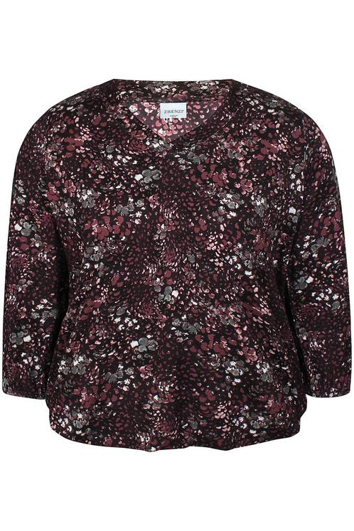 ZHENZI blouse SylvaXL=54-56Maat 46/48 (XL) of groter, Kleding | Dames, Blouses en Tunieken, Overige kleuren, Nieuw, Maat 46/48 (XL) of groter