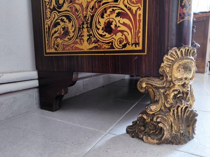 Commode - Hout, Brons, Marmer - Comò in boulle-stijl met, Antiek en Kunst, Curiosa en Brocante