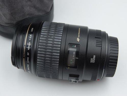 Canon 100mm F2.8 USM Macrolens, Audio, Tv en Foto, Fotocamera's Digitaal