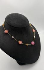 24 carats - verre de Murano, Or jaune - Collier - verre de