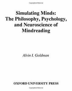 Simulating Minds The Philosophy, Psychology, and, Livres, Livres Autre, Envoi