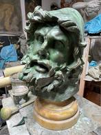 sculptuur, Testa di Ulisse - 31 cm - Gips, Antiek en Kunst