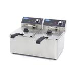 Frituurpan - 2x 8 L - 2 Manden - tot 2,8 Kg Frites, Elektronische apparatuur, Frituurpannen, 4 liter of meer, Verzenden, Nieuw