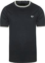 Fred Perry T-shirt Donkergroen T50 maat Maat 48/50 (M) Heren, Kleding | Heren, T-shirts, Verzenden, Nieuw, Maat 48/50 (M), Fred Perry