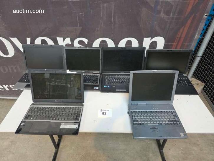 Laptops (6x) HP, Dell, Toshiba, Packard Bell, Computers en Software, Overige Computers en Software, Ophalen
